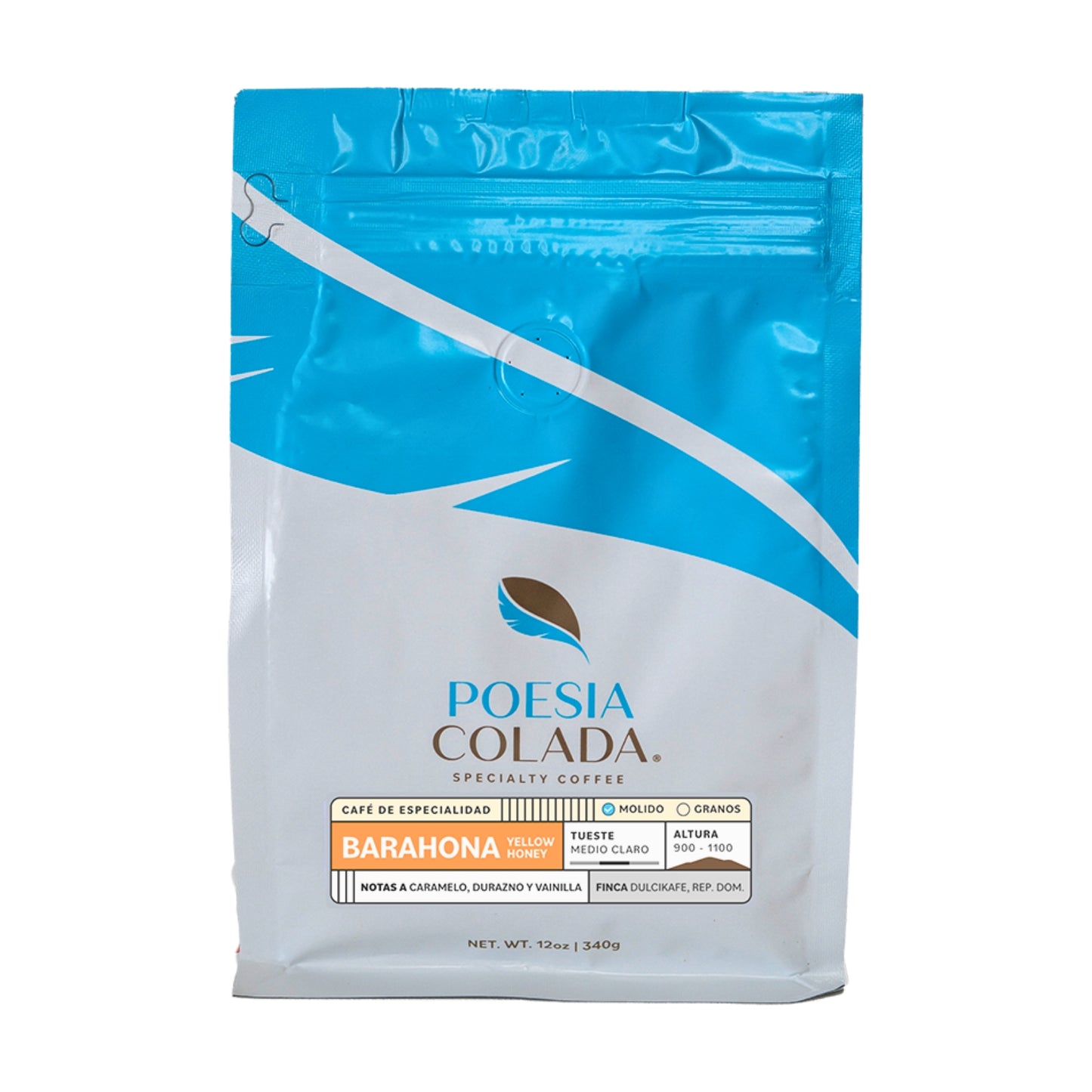 Poesía Colada Barahona Yellow Honey – Dominican Republic Coffee 340g | 100% Honey Process |