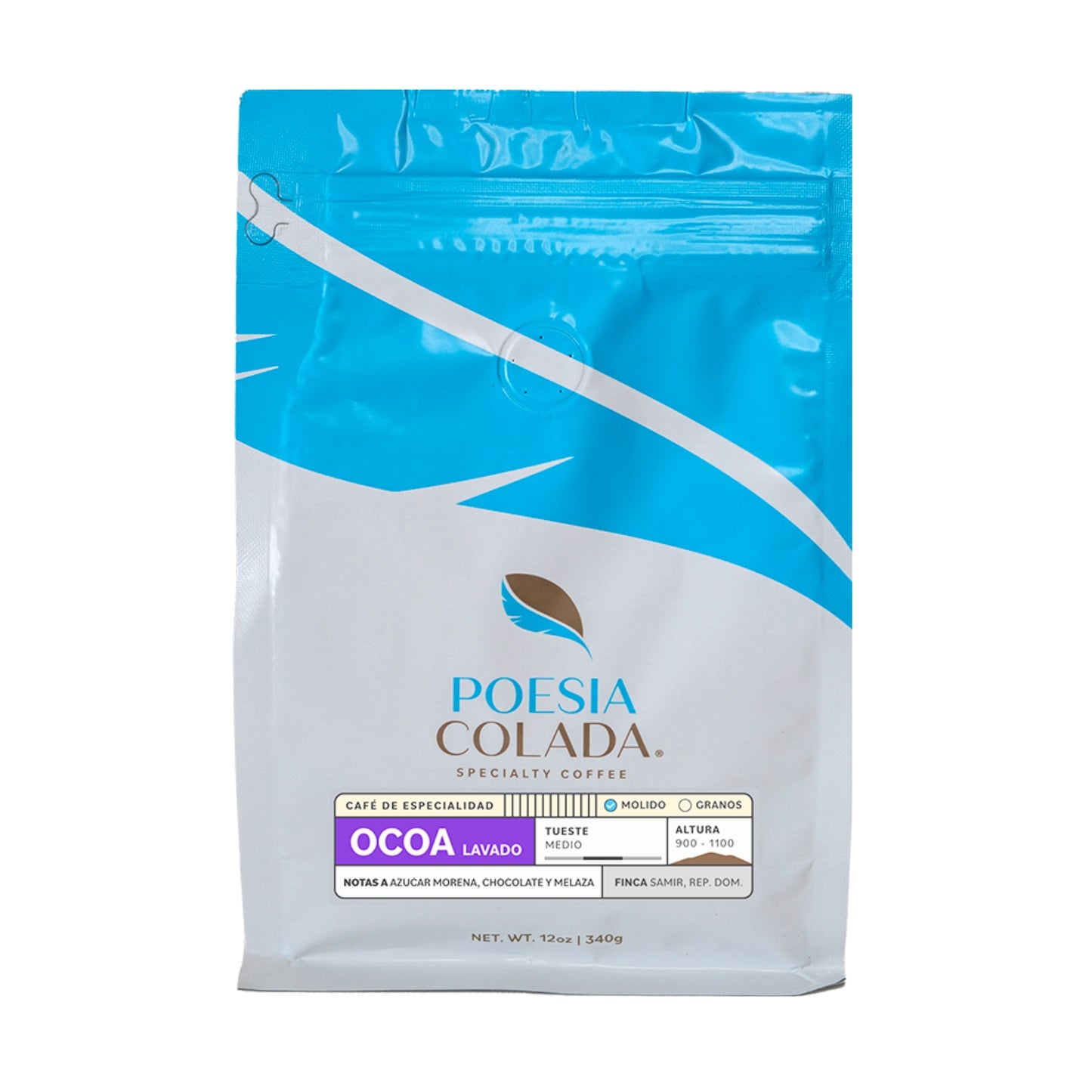 Poesía Colada – Ocoa Washed Dominican Coffee 340g | Artisanal Dominican Republic Coffee