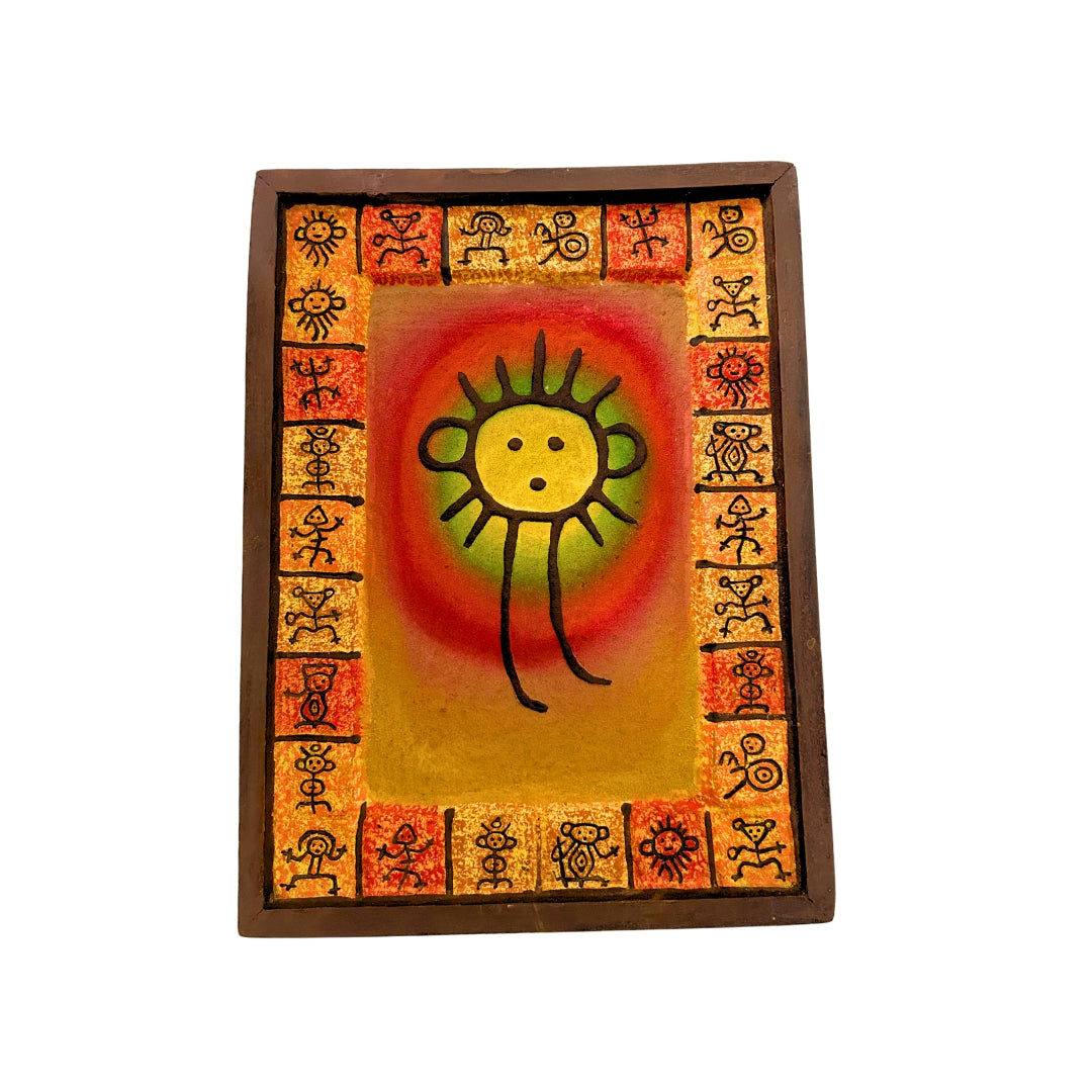 Taino Symbol Painting - A Visual Ode to Ancestral Wisdom
