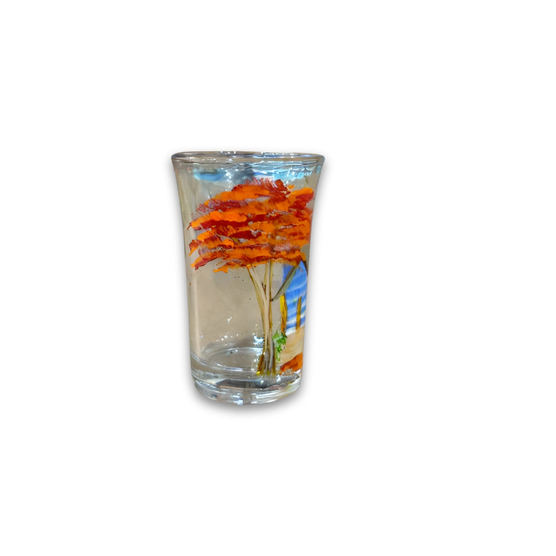Sombrero de Yute – Souvenir Dominicano con Diseño de Flor de Cayena (Copia)