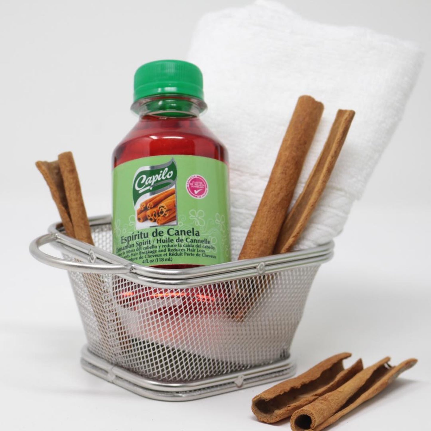 Cinnamon Spirit Oil – Capilo 4 oz | Dominican Warmth & Scalp Care