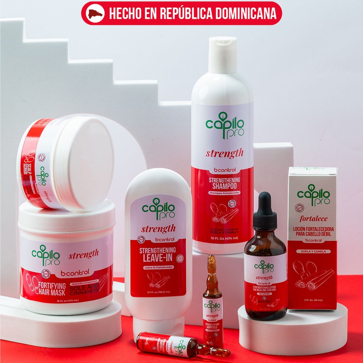 Strengthening Hair Mask – B-Control Capilo Pro 16 oz | Dominican Hair Care