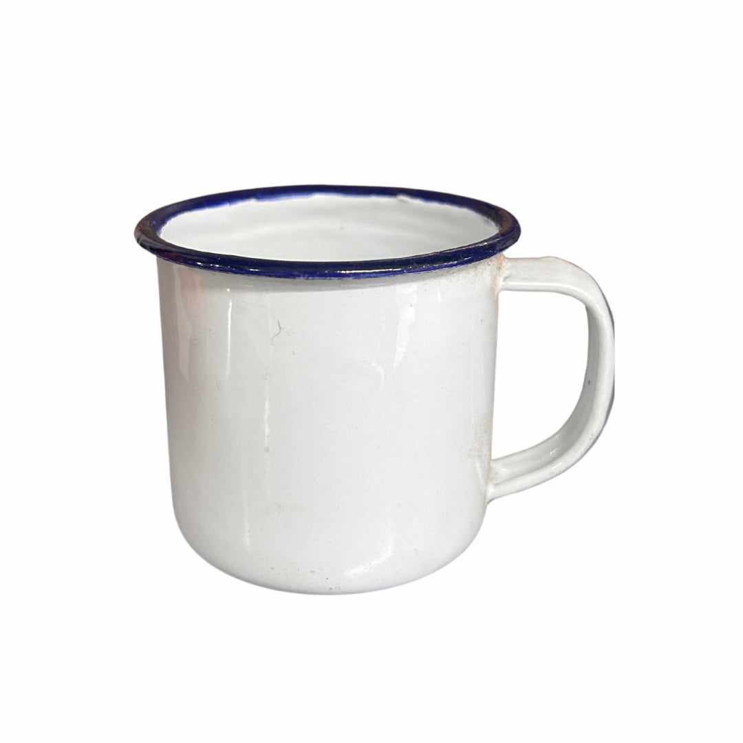 3 oz Metal Coffee Cup – Dominican Souvenir with Dominican Flag Design