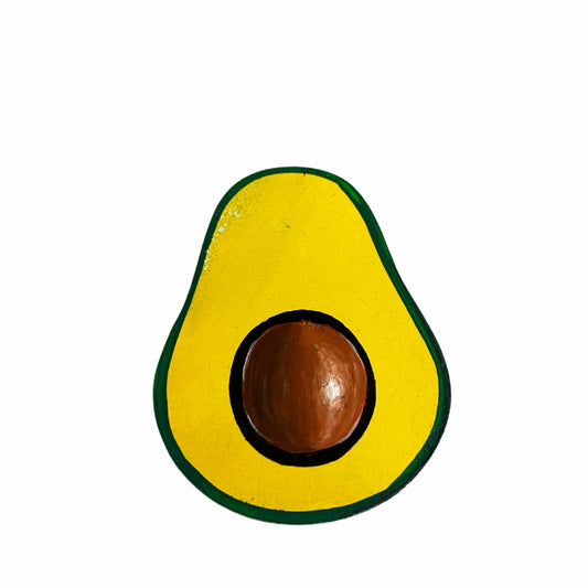 Set of 6 Coasters – Dominican Souvenir with Avocado Design