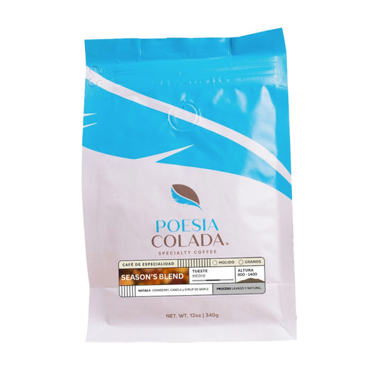 Poesía Colada Seasons Blend – 340g of Authenthic Dominican Coffee | Juicy & Spiced Notes | 100% Ocoa Origin