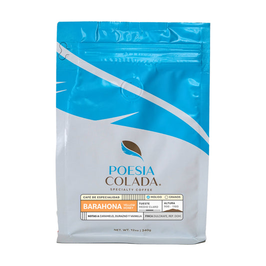 Poesía Colada Barahona Yellow Honey – Dominican Republic Coffee 340g | 100% Honey Process |
