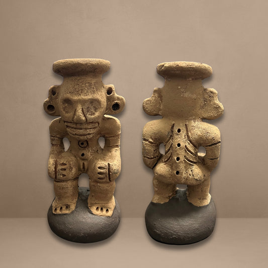 Cohoba- Guardian of the Cohoba Ritual in Taino Culture - Handmade precolombine figurines