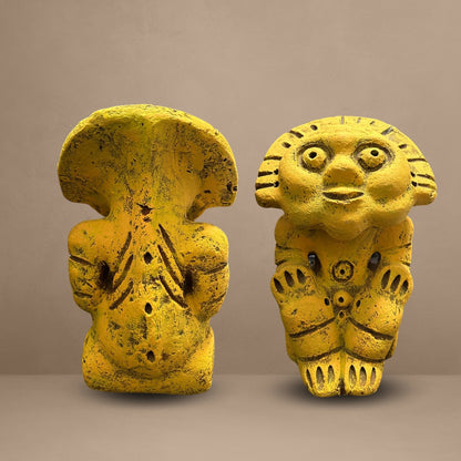 Dios sol taíno: La esencia de la luz y la vida en la mitología taína - Artefactos taínos artesanales