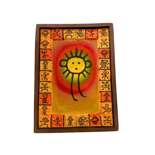 Taino Symbol Painting - A Visual Ode to Ancestral Wisdom