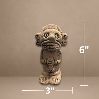 Cemí Sagrado - Honrando el Legado Espiritual Taíno - Arte Precolombino Hecho a Mano