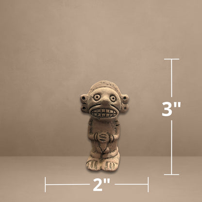 Cemí Sagrado - Honrando el Legado Espiritual Taíno - Arte Precolombino Hecho a Mano
