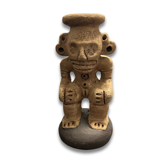 Cohoba- Guardian of the Cohoba Ritual in Taino Culture - Handmade precolombine figurines