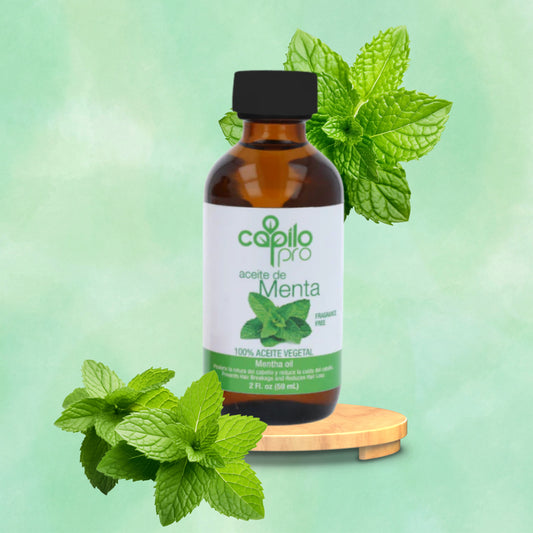 Peppermint Oil – Capilo Pro 2 oz | Dominican Hair & Scalp Refresh