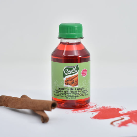 Cinnamon Spirit Oil – Capilo 4 oz | Dominican Warmth & Scalp Care