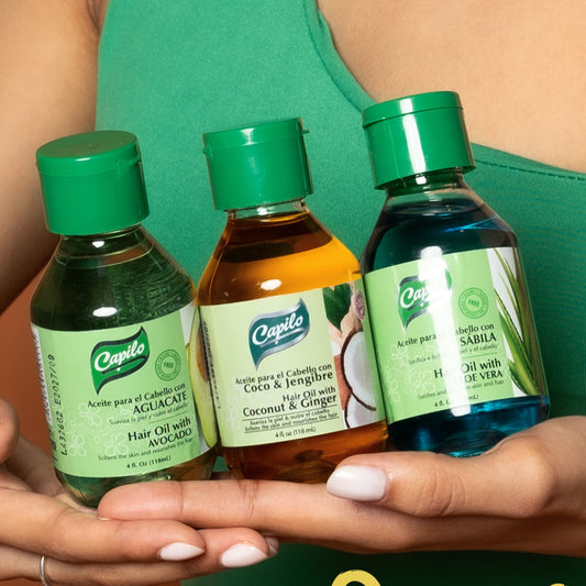 Coconut & Ginger Oil – Capilo 4 oz | Dominican Nourish & Revive