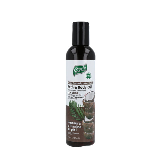 Coconut Body & Bath Oil – 8 oz