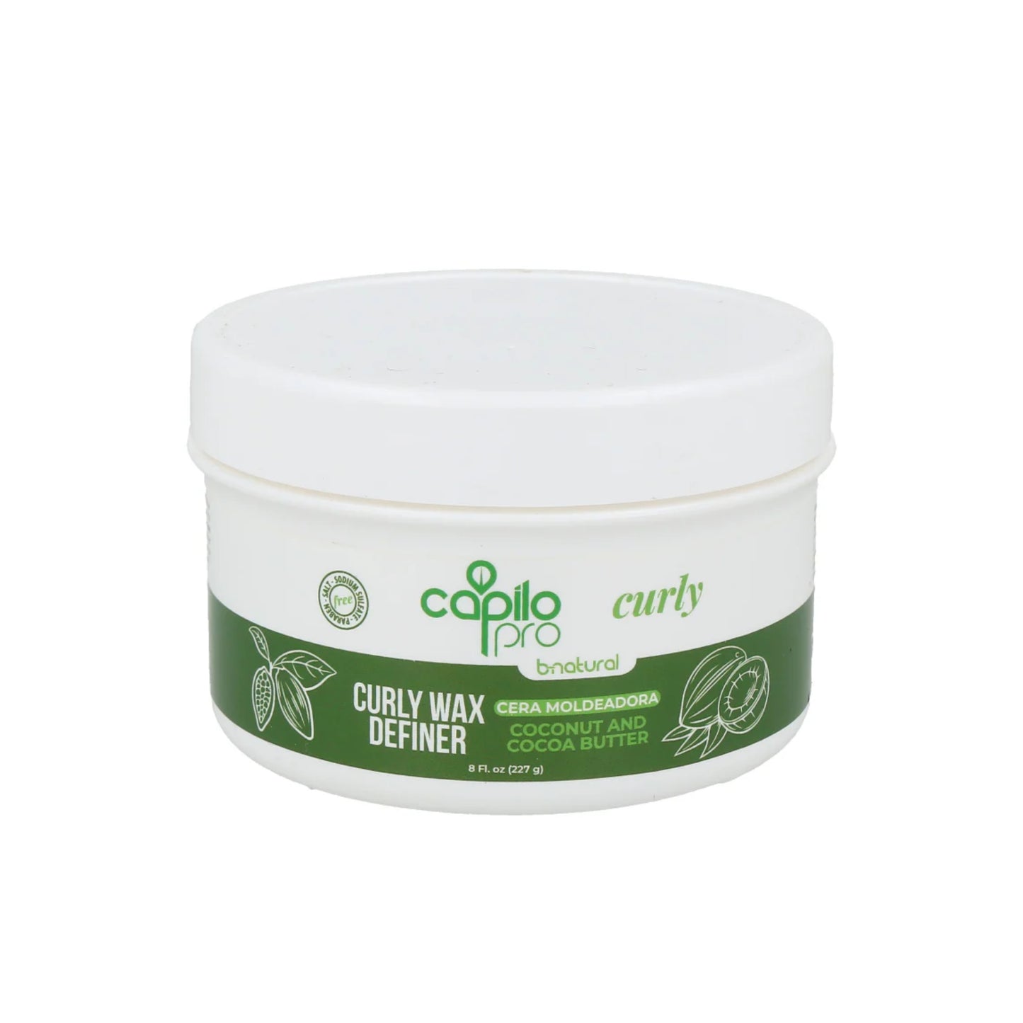Curl Sculpting Wax – B-Natural Capilo Pro 8 oz | Shape & Define | Dominican Curly Hair