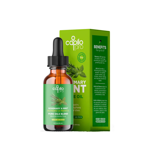 Pure Rosemary & Mint Oil – Hair & Scalp Treatment 2 oz - Nourishing Hair & Scalp Treatment | Dominican