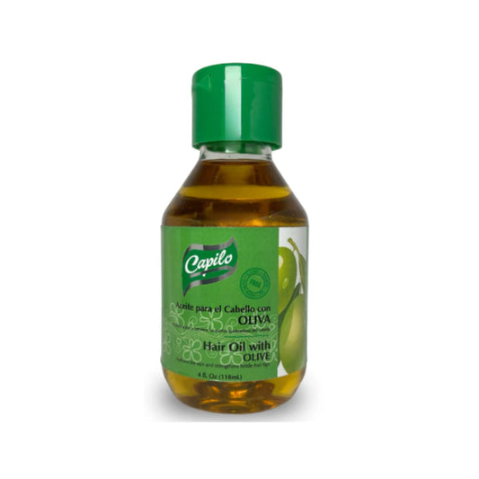Dominican Olive Oil – Capilo Pro 4 oz for Dry Hair & Scalp