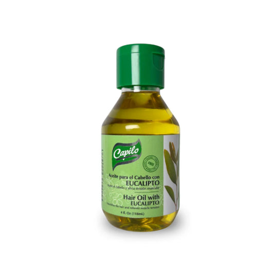 Eucalyptus Oil – Capilo 4 oz | Dominican hair Scalp Refresh & Balance