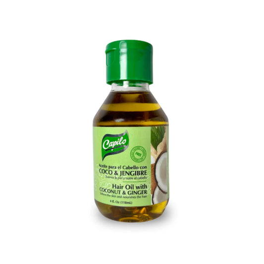 Coconut & Ginger Oil – Capilo 4 oz | Dominican Nourish & Revive