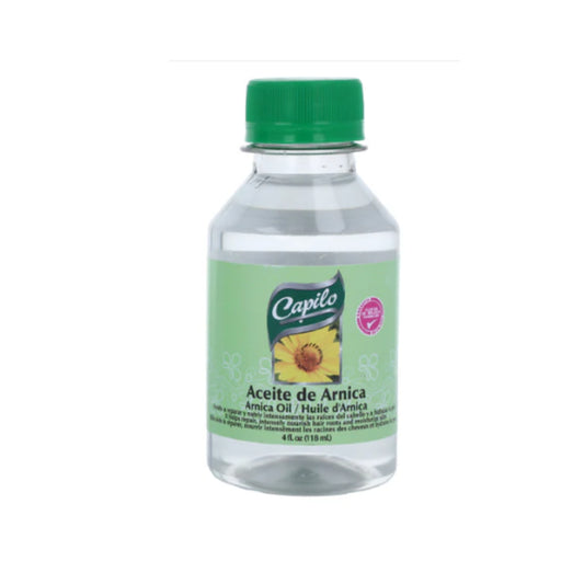 Arnica Oil – Capilo 4 oz | Dominican Strength & Scalp Care