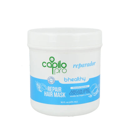 Repairing Hair Mask – B-Healthy Capilo Pro 16 oz – Dominican Hair Repair Treatment