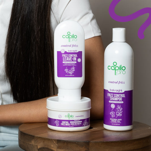 Smoothing Shampoo – B-Straight Capilo Pro 16 oz| Smooth & Shine | Dominican Hair