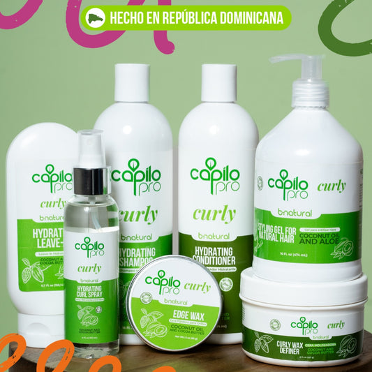 Fortifying Hair Serum – B‑Natural Capilo Pro 4 oz - Dominican Treatment for Curly Hair