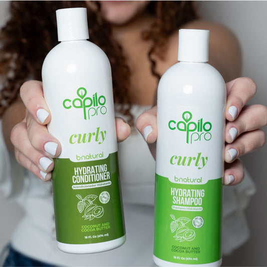 Hydrating Shampoo for Curls – B-Natural Capilo Pro 16 oz | Dominican Curly Hair Care